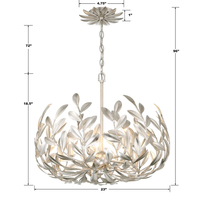 Broche 5-Light Florette Chandelier
