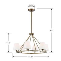 Keenan 6-Light Chandelier