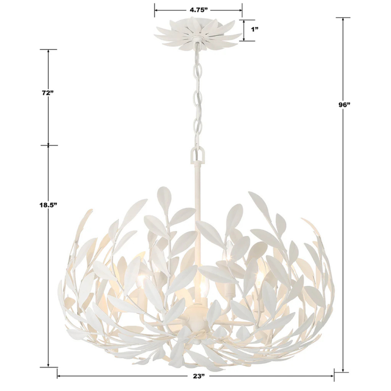 Broche 5-Light Florette Chandelier