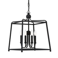 Libby Langdon Sylvan 4 Light Lantern Chandelier [Small]
