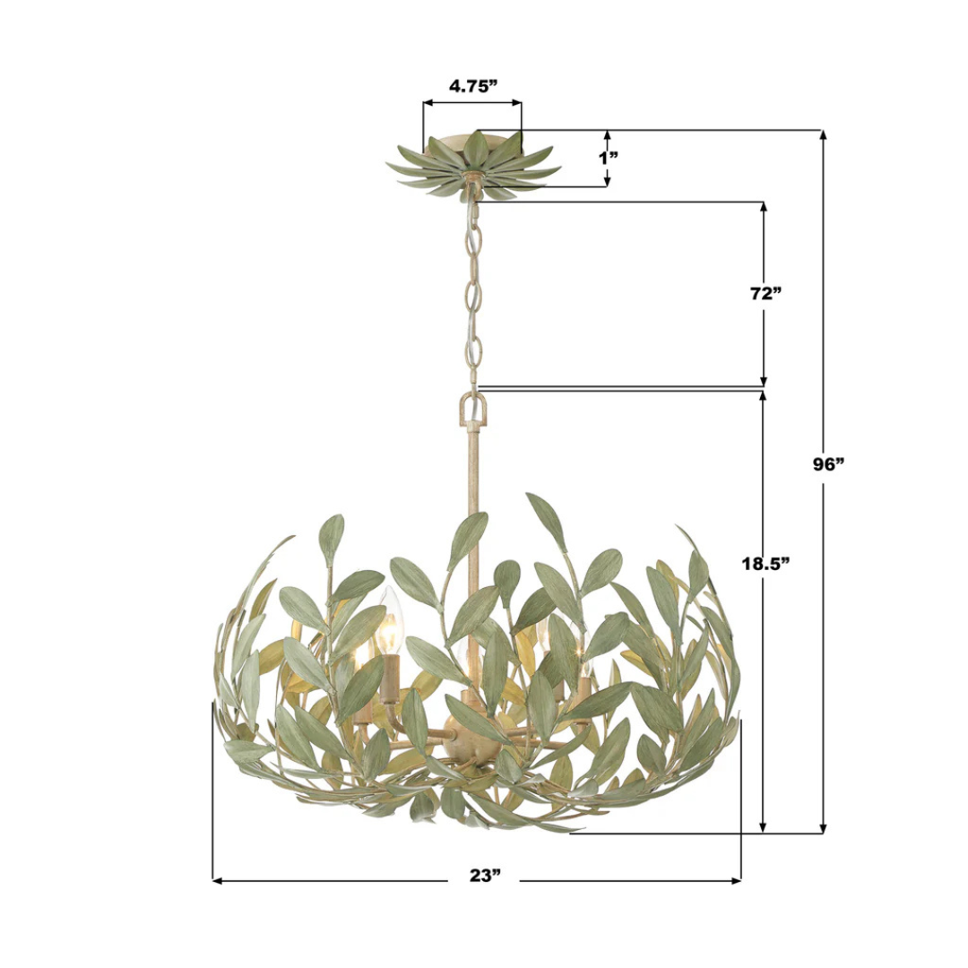 Broche 5-Light Florette Chandelier