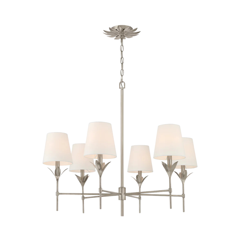 Broche 6 Light Chandelier