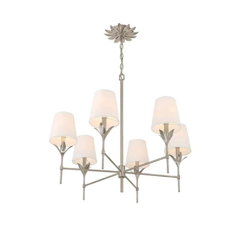 Broche 6 Light Chandelier