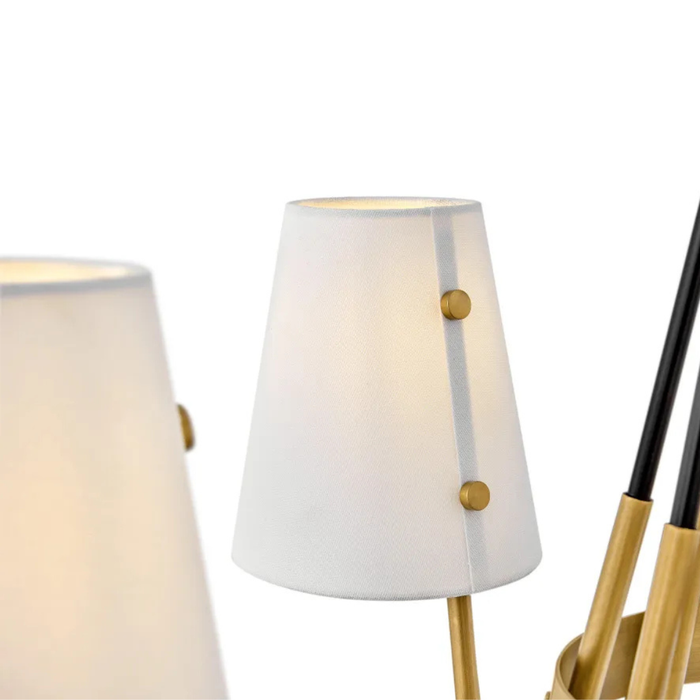 Aston 45" Six Light Linear Chandelier