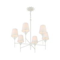 Broche 6 Light Chandelier