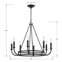 Bailey 8-Light Chandelier
