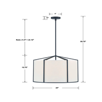 Carlyn 6 Light Chandelier