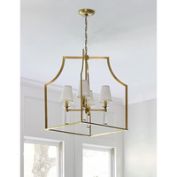 Baxter 4 Light Lantern Chandelier
