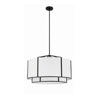 Carlyn 6 Light Large Chandelier