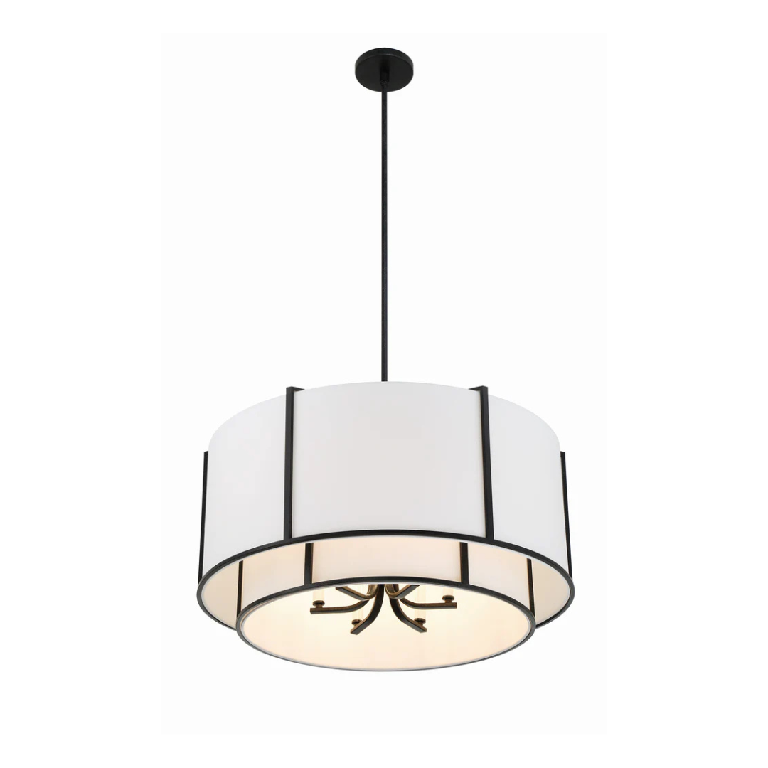 Carlyn 6 Light Large Chandelier