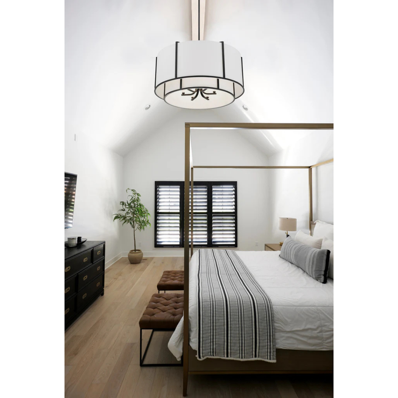 Carlyn 6 Light Large Chandelier