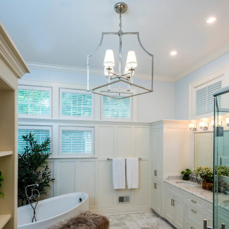 Baxter 4 Light Lantern Chandelier