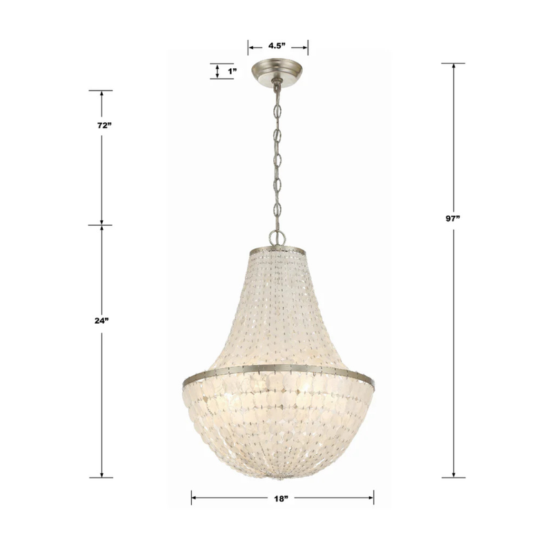 Brielle 6-Light Chandelier