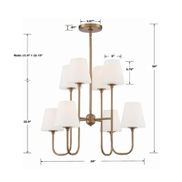 Keenan 8 Light Chandelier