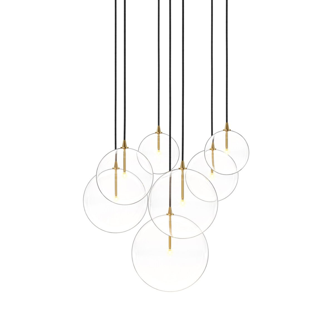 Clustered 7-Light Chandelier