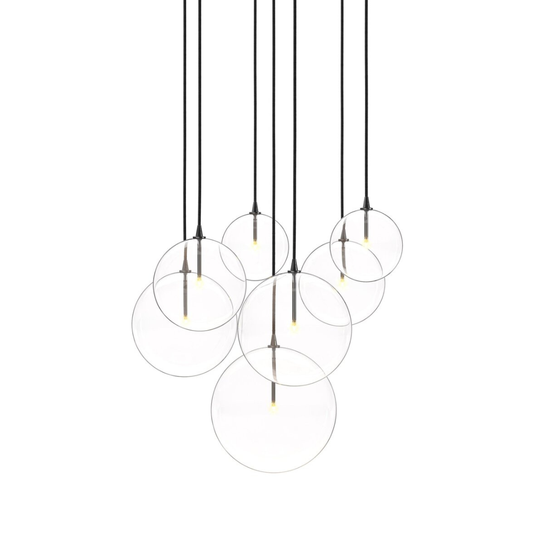 Clustered 7-Light Chandelier