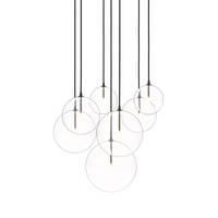 Clustered 7-Light Chandelier