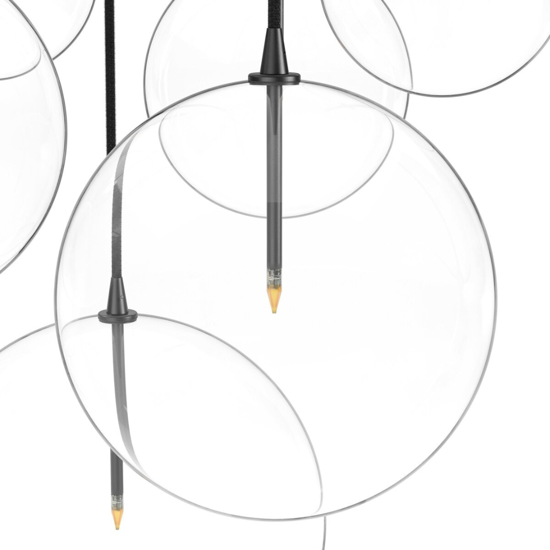 Clustered 7-Light Chandelier