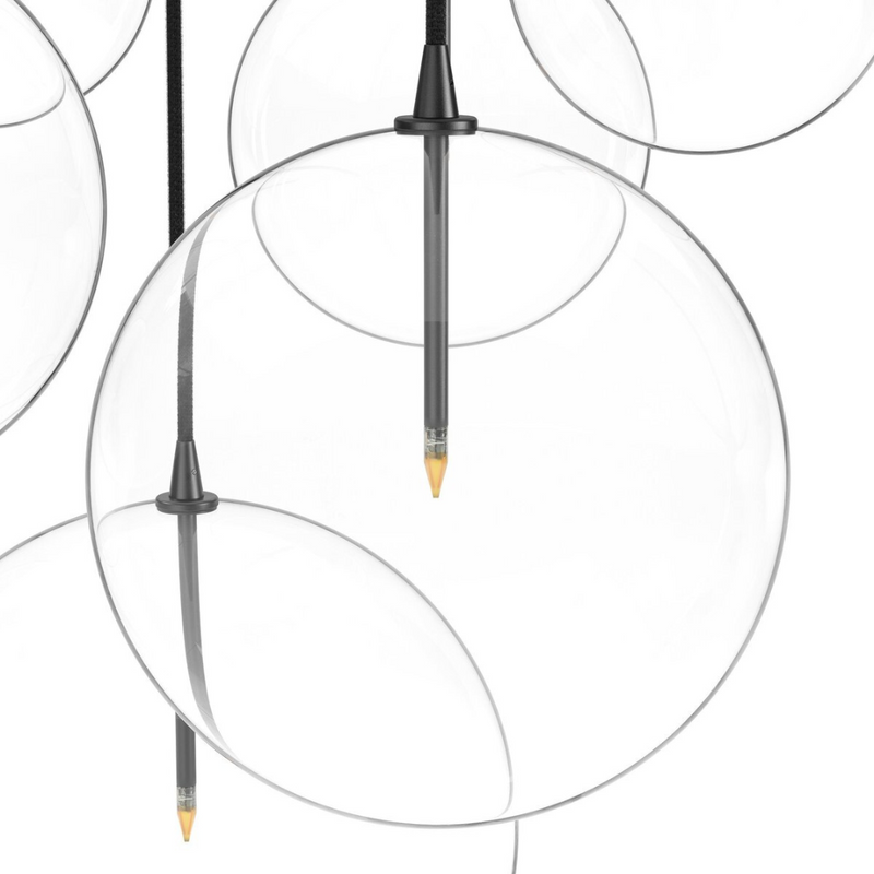 Clustered 7-Light Chandelier