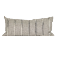 Charlotte Striped Long Lumbar Pillow Cover