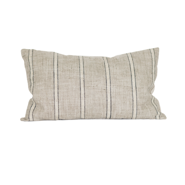 Chantelle Cushion Cover Striped Grey - Newport