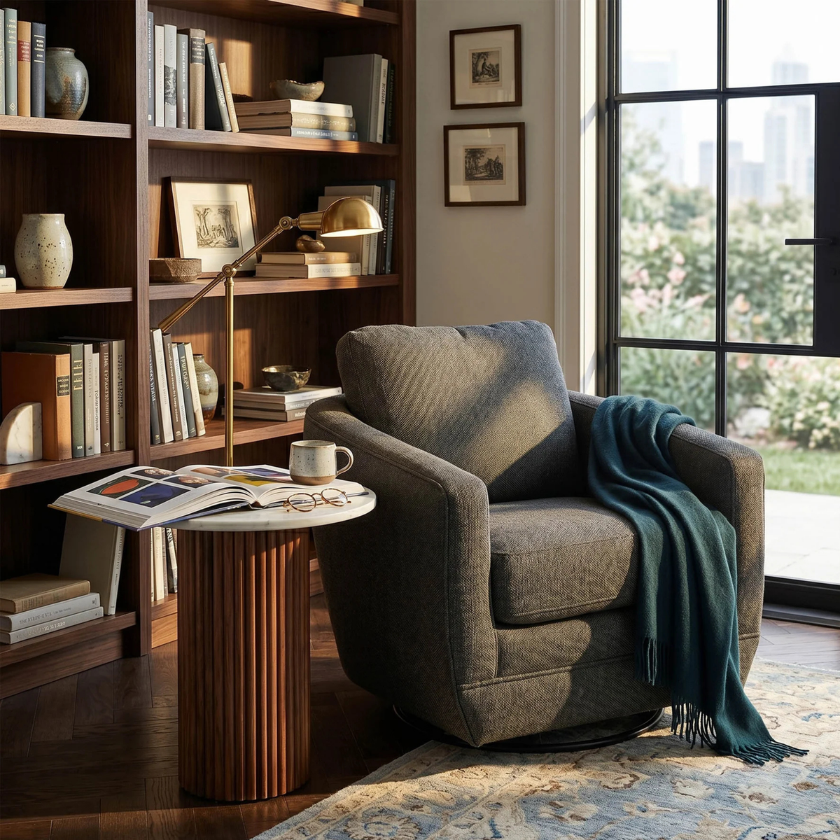 Baltimo Swivel Glider