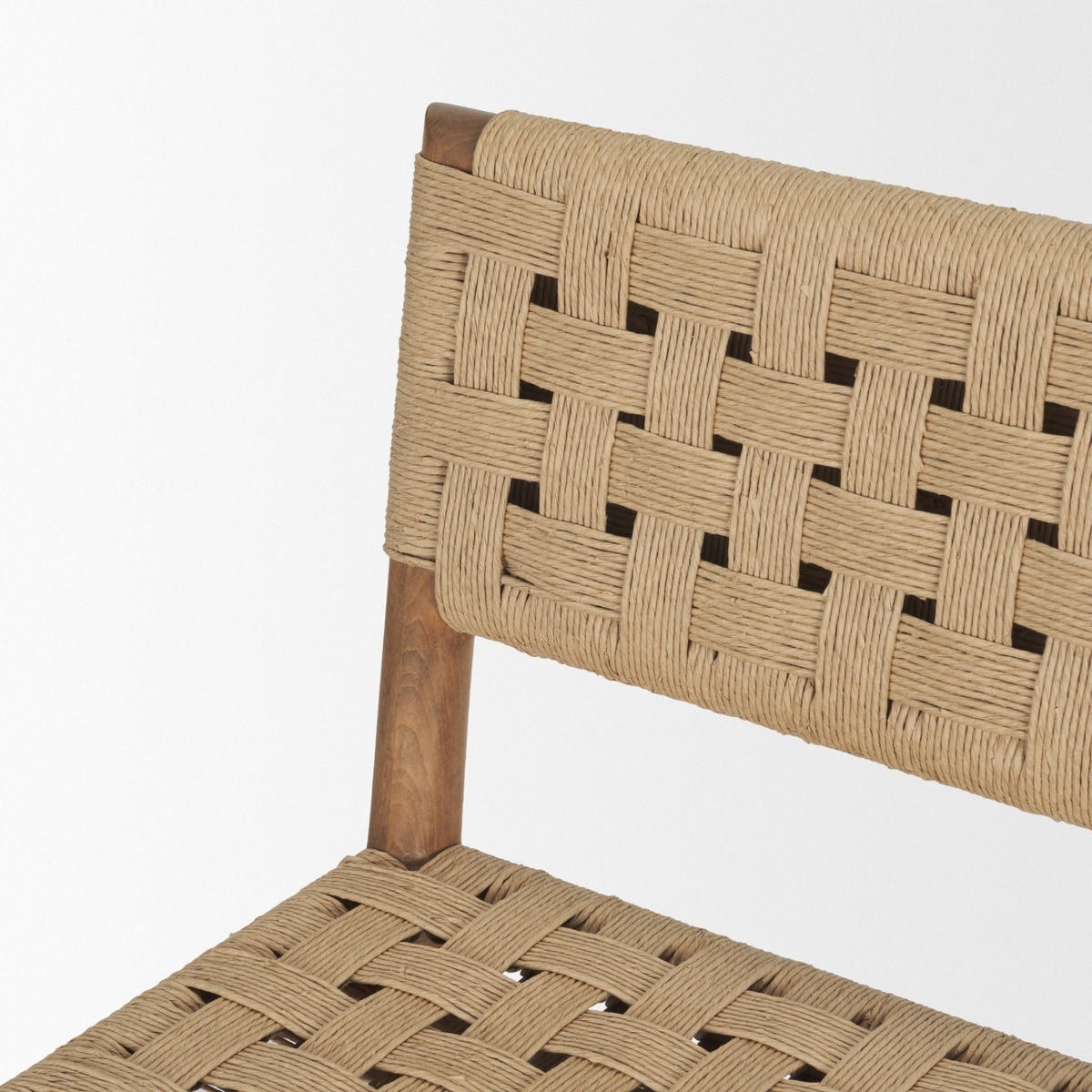 Brinley Paper Rope Counter Stool