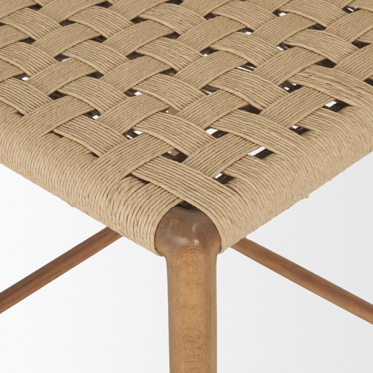 Brinley Paper Rope Counter Stool
