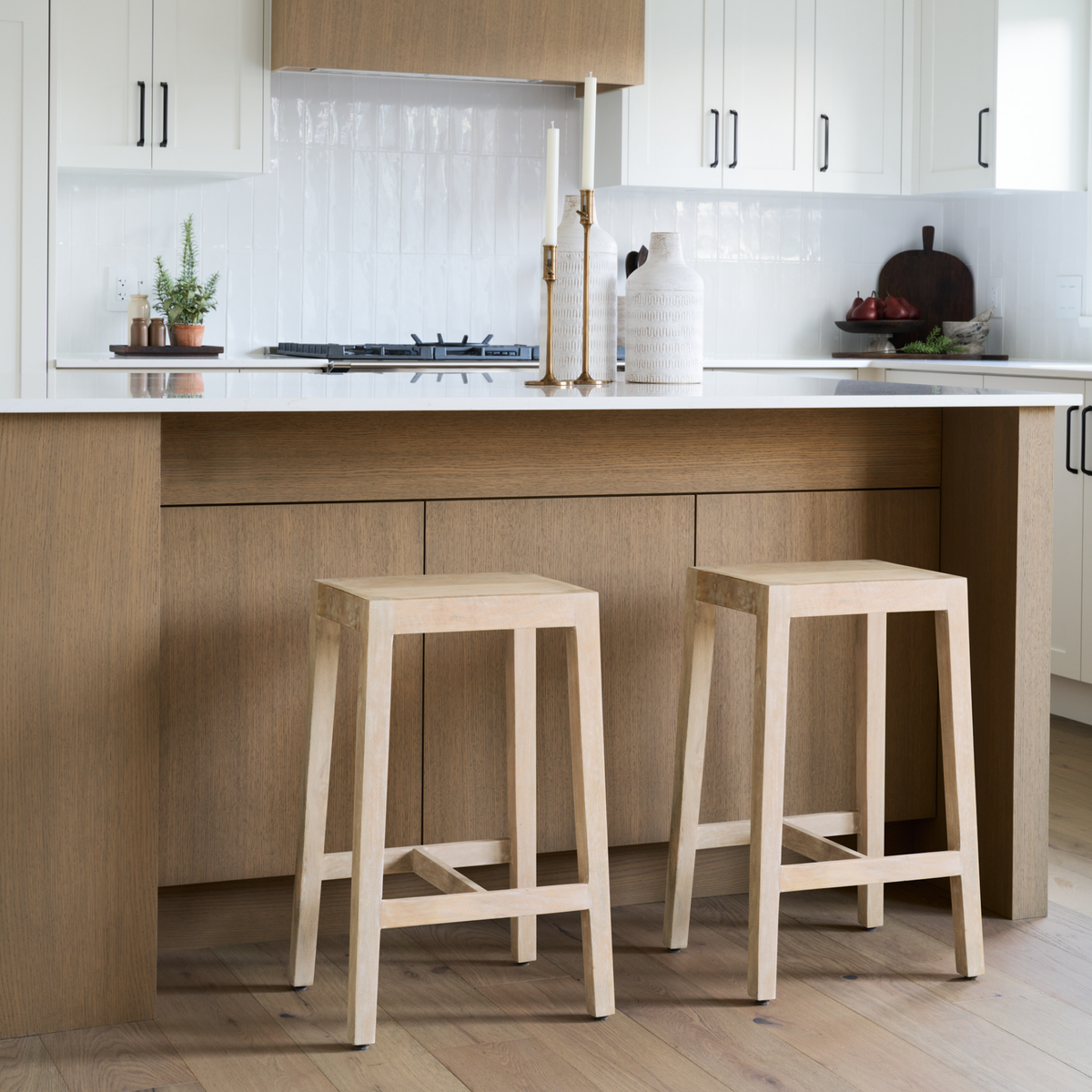 Colony Wooden Counter Stool