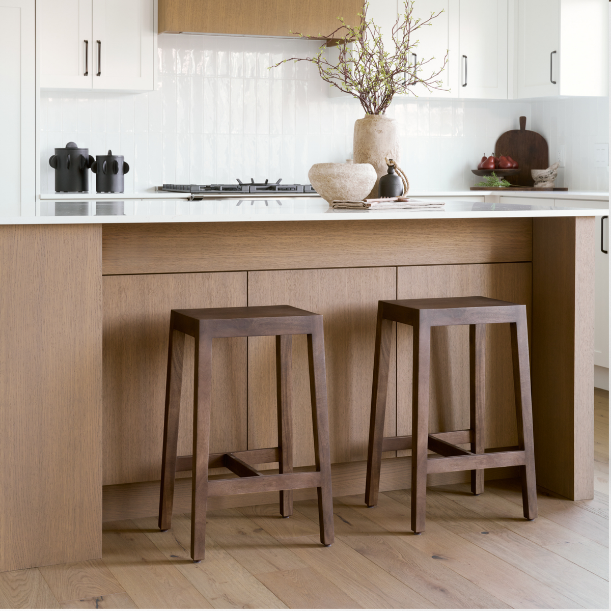 Colony Wooden Counter Stool