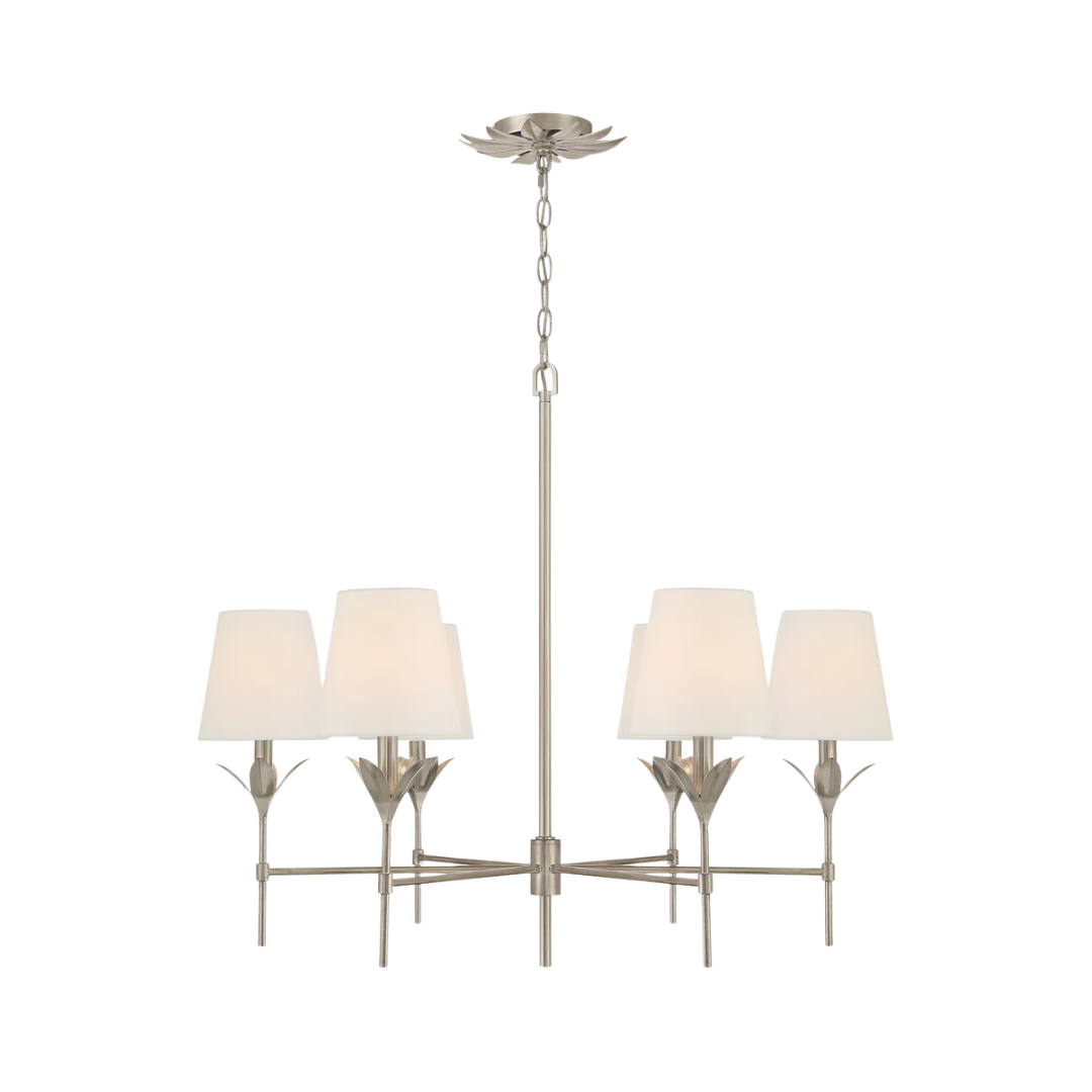Broche 6 Light Chandelier
