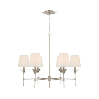 Broche 6 Light Chandelier
