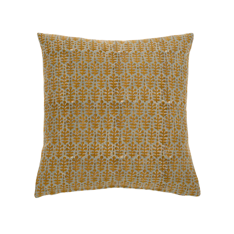 Navya Block Print Pillow [20" x 20"]