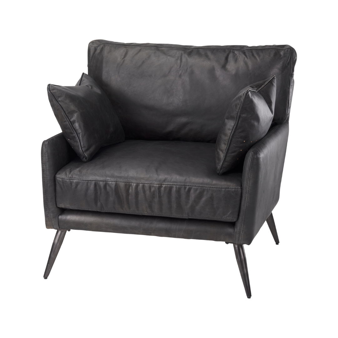 Cochrane Leather Wrapped Chair