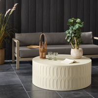 Cielrose Drum Coffee Table