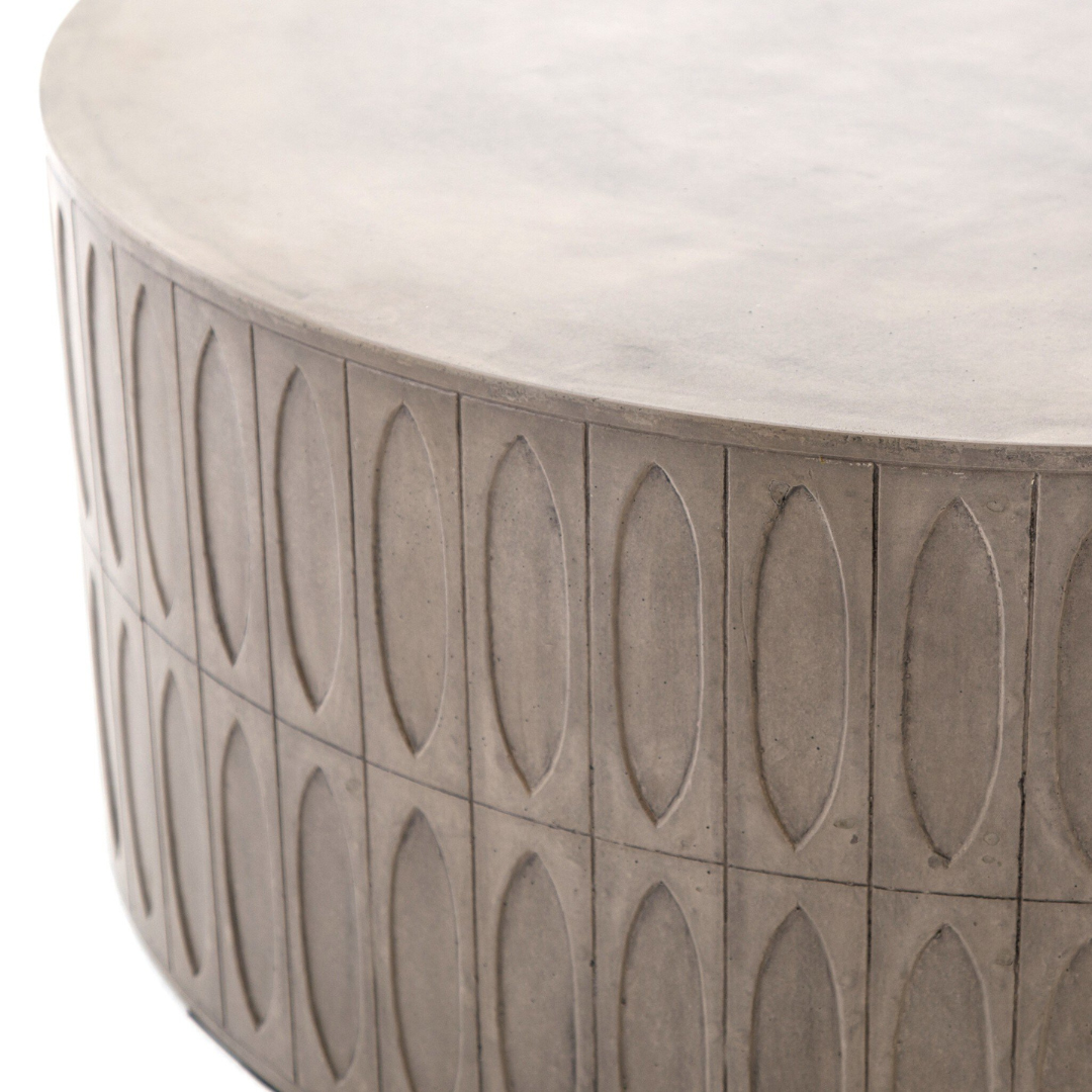 Cielrose Drum Coffee Table