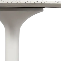Teyo Outdoor Cafe Table White Terrazzo