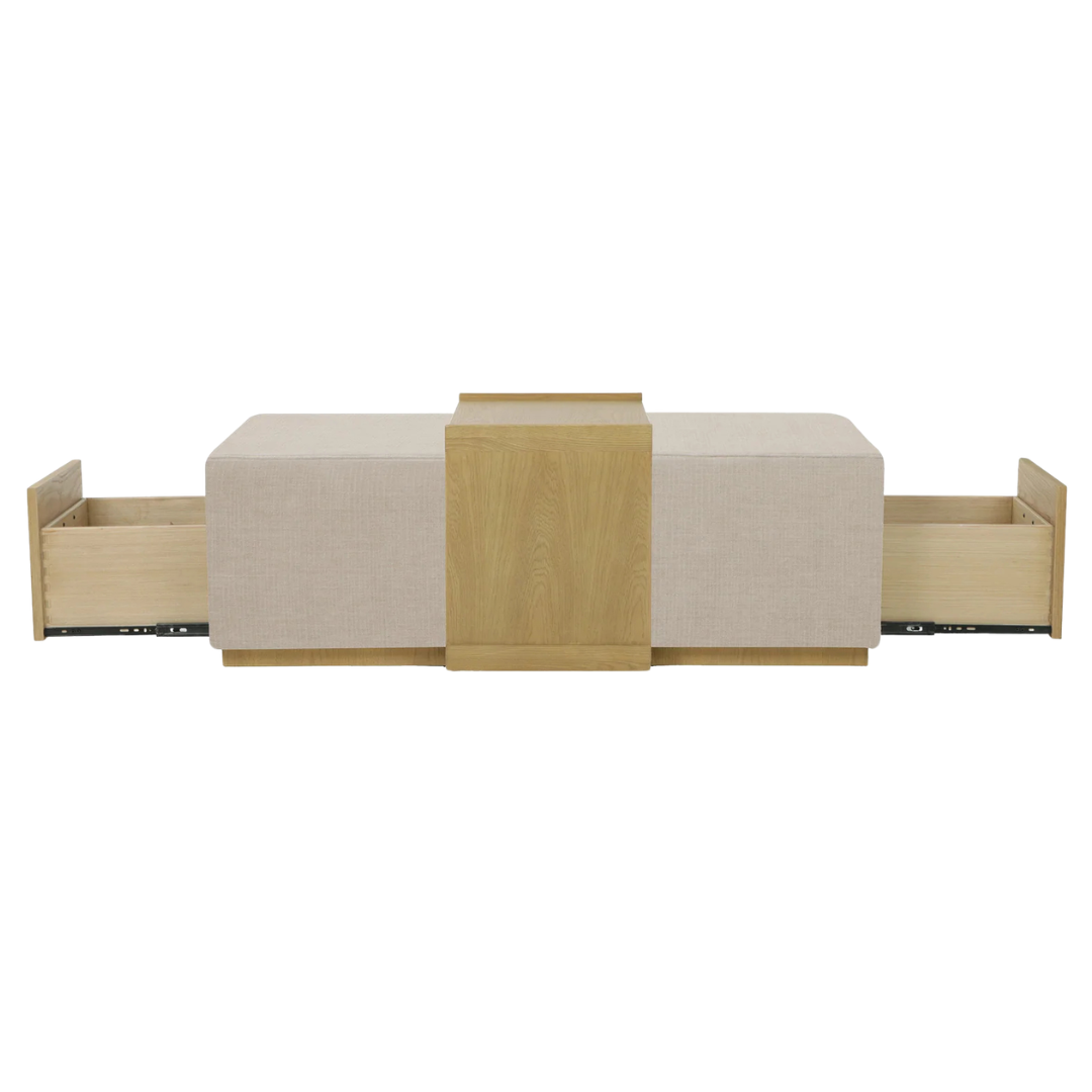 Elara Storage Ottoman