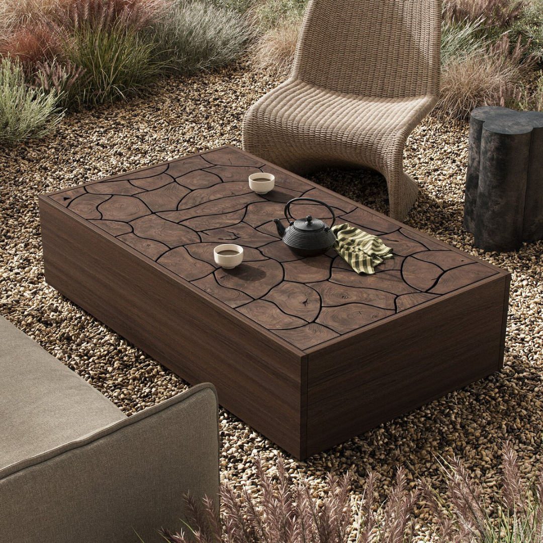 Rivelle Outdoor Rectangular Coffee Table