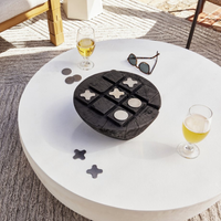 Bastian Outdoor Round Coffee Table