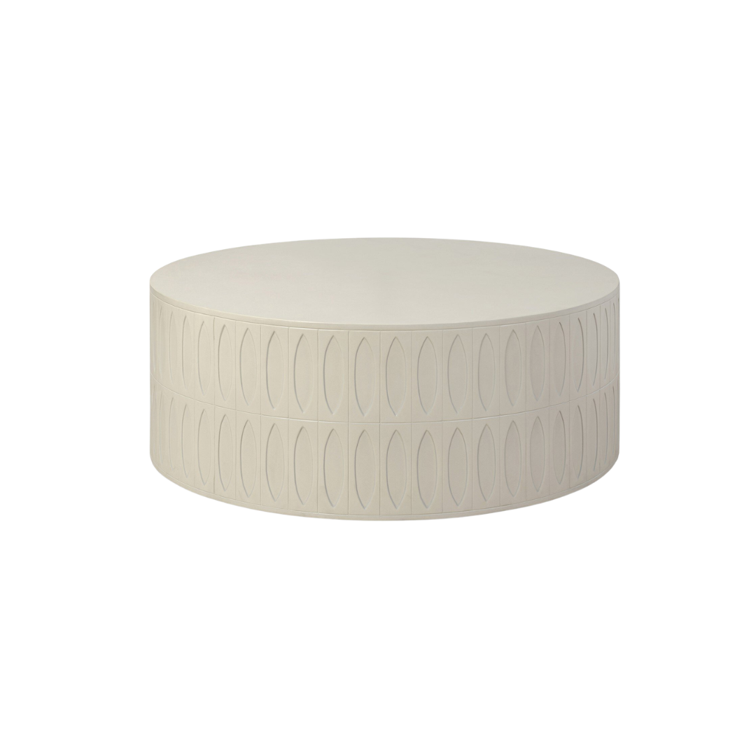 Cielrose Drum Coffee Table