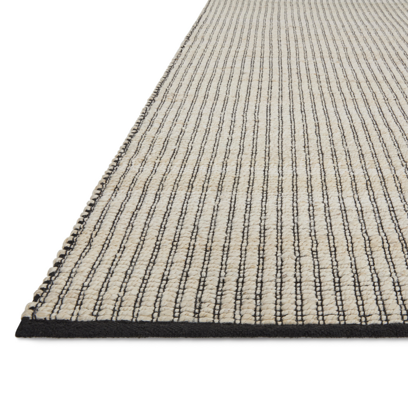 Colton CON-02 (AR) Ivory/Black Rug