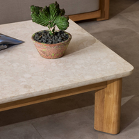 Santiago Outdoor Stone Coffee Table