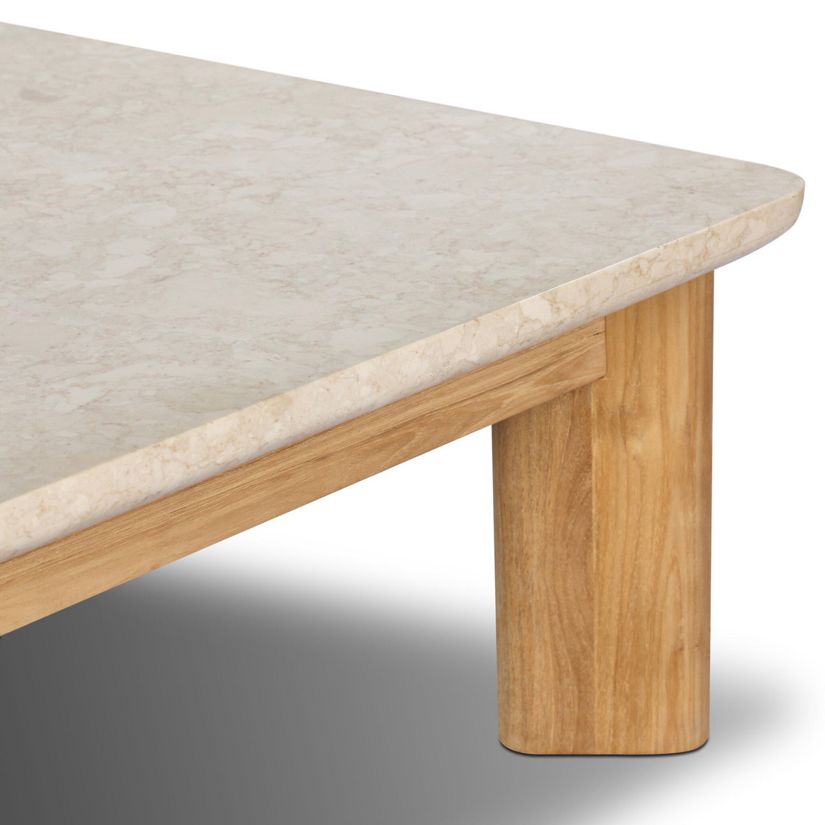 Santiago Outdoor Stone Coffee Table