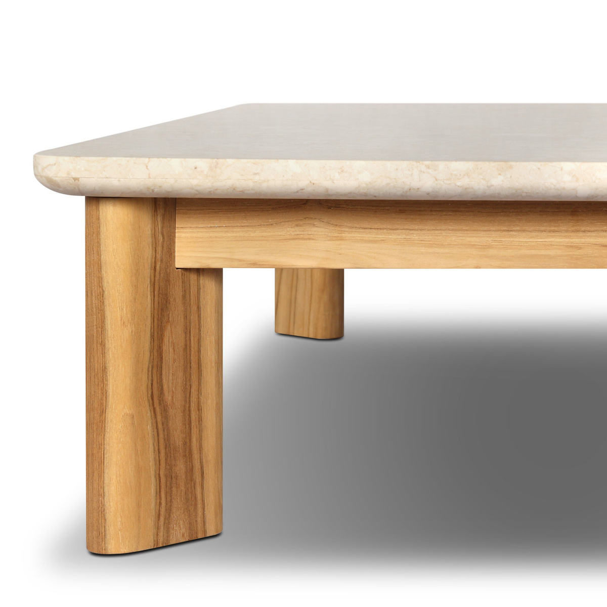 Santiago Outdoor Stone Coffee Table