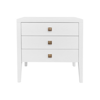 Hurst 3-Drawer Nightstand