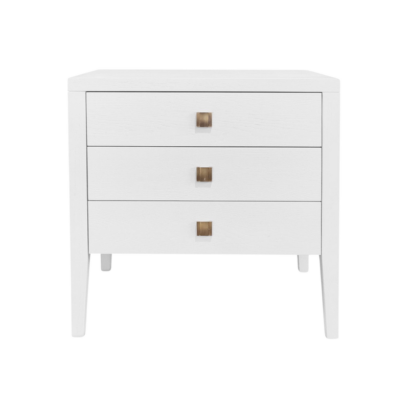 Hurst 3-Drawer Nightstand