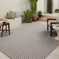 Topanga (Amber Lewis × Loloi) TOP-02 Indoor/Outdoor Rug [Natural/Silver]