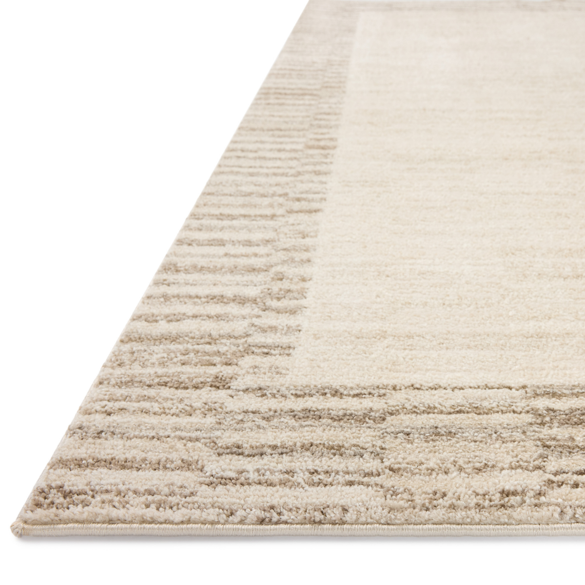 Calvin CLV-04 (Chris Loves Julia × Loloi) Rug [Ivory/Pebble]