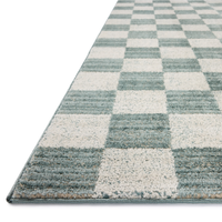 Calvin CLV-01 (Chris Loves Julia × Loloi) Rug [Blue/Ivory]